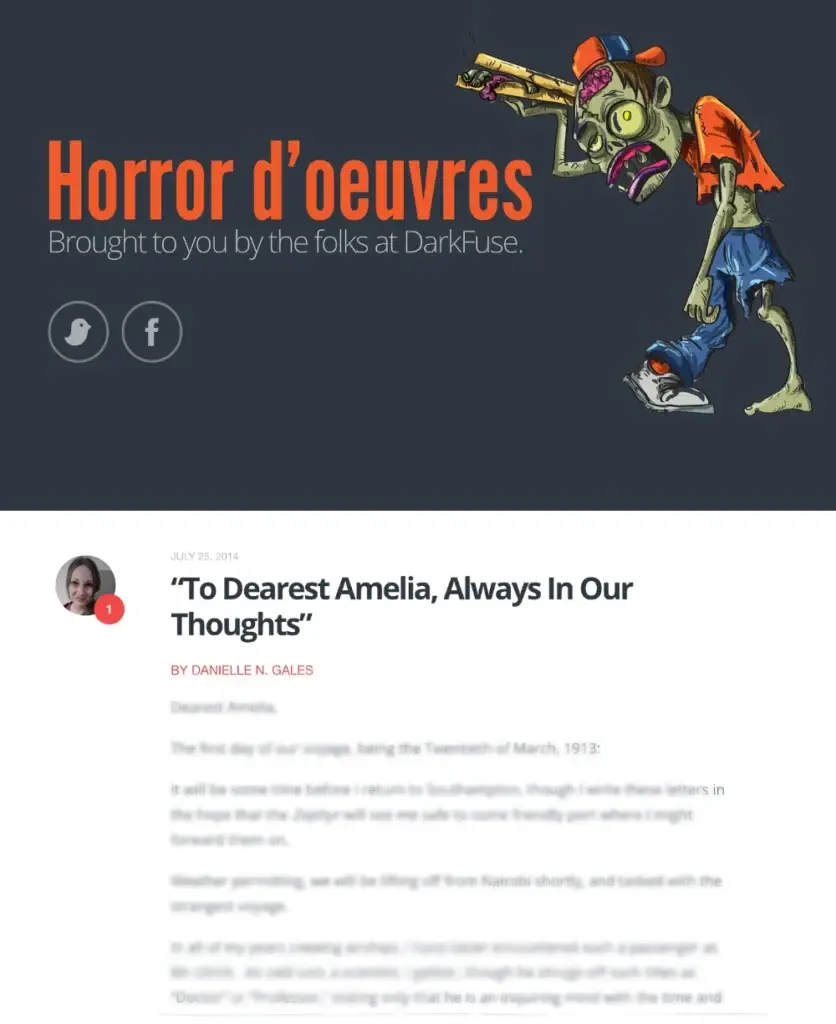 Horror d'ouevres